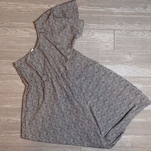 BAR III One Shoulder Silky Maxi Dress XS